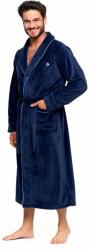 Moraj Narvik meleg férfi fürdőköpeny, kék, hosszú