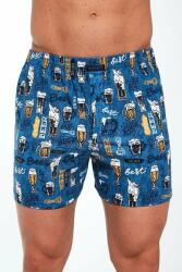 Cornette Classic 1137 férfi alsónadrág, kék, sörös mintával, L