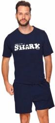 DN Nightwear Shark férfi pizsama, kék
