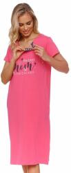 DN Nightwear Peony kismamahálóing, rózsaszín, XL