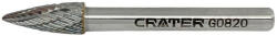CRATER Turbómaró Kem. Fém Csúcsos G-Tip. 8X20X6mm Bliszteres Hegyes (322N192-8)
