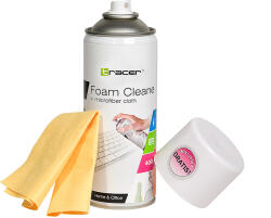 Tracer Foam Cleaner, 400 ml, Tisztítóhab + Mikroszálas törlőkendő (TRASRO42105)