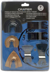 CRATER Fűrészlap klt. Multifunkciós géphez 7r. Crater bliszteres - barkacsotthon - 7 802 Ft