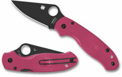 Spyderco Para 3 Lightweight Pink Black Blade (C223PNBK)
