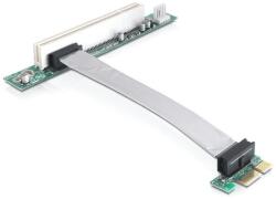 Delock Riser Card PCIe x1 -> PCI 32bit 5v flexibles Kabel (41857)