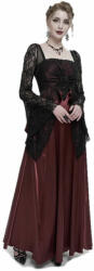 Devil Fashion Rochie pentru femei DEVIL FASHION - Negru și roșu gotic elegant - ESKT03702