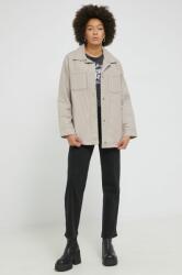 Hollister Co Hollister Co. rövid kabát női, szürke, átmeneti, oversize - szürke L - answear - 23 990 Ft
