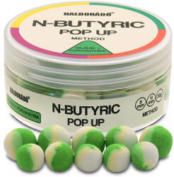 Haldorádó N-Butyric pop up method, 9 és 11 mm, vajsav+fokhagyma, zöld, arany, 30 g (HD27642)