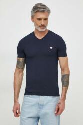 Guess t-shirt sötétkék, férfi, sima, M2YI32 J1314 - sötétkék XL