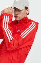 adidas Originals rövid kabát férfi, piros, átmeneti - piros XL