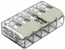 WAGO 221-485 Vezeték összekötő oldható robbanás biztos alkalmazásokhoz 5P 0, 2-4mm2 25db/csomag