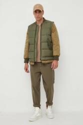 Desigual rövid kabát 23WMEW13 CHAQ_PETER férfi, zöld, átmeneti - zöld XL