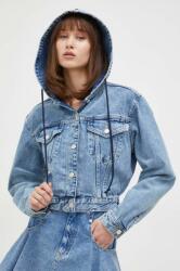 Moschino Jeans farmerdzseki női, átmeneti, oversize - kék M - answear - 127 990 Ft