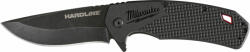 Milwaukee Összecsukható kés sima élű 89 mm, D2 acél, fekete - 1 db (4932492453) - nagykereskedelem