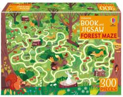 Usborne Book And Jigsaw Forest Maze