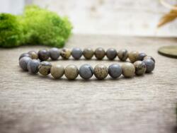 R. M. ékszer Határtalan fantázia jáspis ásvány karkötő (13343-RM-19)