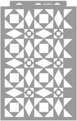 MyWall Mozaik 02 stencil - 3D - 38x60 cm maxi 1