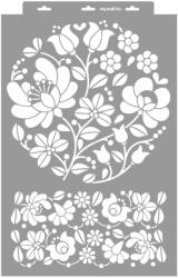 MyWall Kalocsai 01 stencil - Festő - 38x60 cm maxi