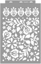 MyWall Magyar 02 stencil - Festő - 38x60 cm maxi 1