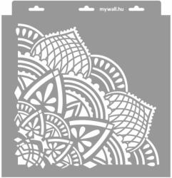 MyWall Mandala 13 stencil - Festő - 31x35 cm közepes