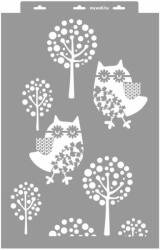 MyWall Bagolymese stencil - Festő - 38x60 cm maxi