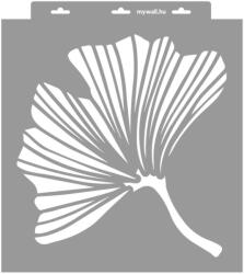 MyWall Ginkgo stencil - Festő - 38x42 cm nagy 1