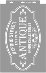 MyWall Antique stencil - Festő - 38x60 cm maxi