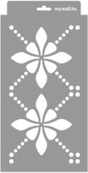 MyWall Bellis 02 stencil - Festő - 18x35 cm kicsi
