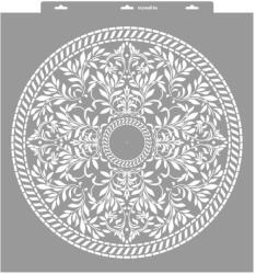 MyWall Leveles mandala stencil - 3D - 59x63 cm extra