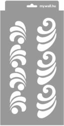 MyWall Blondel stencil - 3D - 18x35 cm kicsi