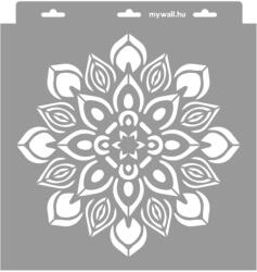MyWall Mandala 01 stencil - 3D - 31x35 cm közepes