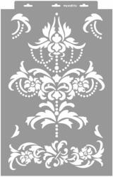 MyWall Barokk 04 stencil - 3D - 38x60 cm maxi