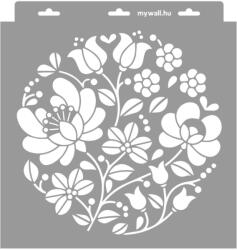 MyWall Kalocsai 01 stencil - Festő - 31x35 cm közepes