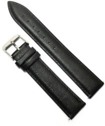  Curea de ceas Neagra din piele naturala 20mm 22mm GR680 (GR680NEGRU)