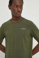 G-Star Raw t-shirt zöld, férfi, sima - zöld XL