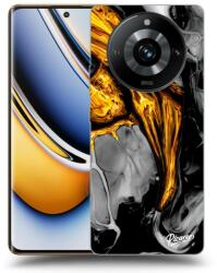 Picasee Fekete szilikon tok az alábbi mobiltelefonokra Realme 11 Pro+ - Black Gold