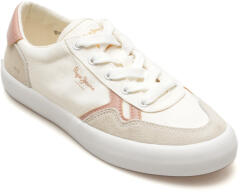 Pepe Jeans Pantofi PEPE JEANS albi, TRAVIS BRIT, din material textil 39 - otter - 265,00 RON