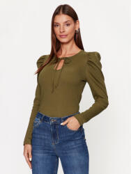 VERO MODA Blúz 10296235 Zöld Tight Fit (10296235)