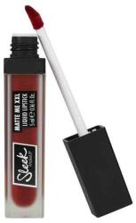 Sleek MakeUP Matowa pomadka do ust - Sleek MakeUP Matte Me XXL Liquid Lipstick Left On Red