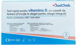 Test rapid pentru vitamina D, pentru autotestare CE0123, JusChek