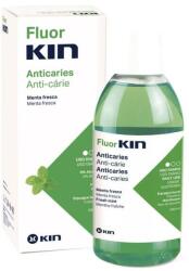 Kin Agent de clătire pentru cavitatea bucală - Kin Fluor Anticaries Fresh Mint Mouthwash 500 ml