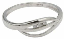 Aczél Ékszerüzlet és Zálogház Új ezüst köves gyűrű (A2-E1650)