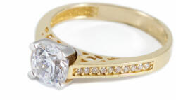 Ékszershop Bicolor arany női gyűrű (1250011)