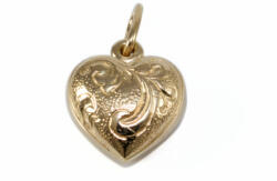 Ékszershop Mintás szív arany medál (1268118)