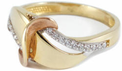 Ékszershop Bicolor arany női gyűrű (1200665)