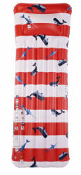 Swim Essentials felfújható matrac - Red-White Whale (2020SE330)