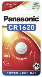 Panasonic gombelem (CR1620, 3V, lítium) 1db / csomag (CR-1620EL/1B)