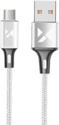 Wozinsky Cablu de incarcare rapid, de la USB-A catre Micro-USB, cu lungime de 2m si putere incarcare 2, 4A, culoare alb (WUC-L2W)