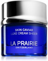 La Prairie Skin Caviar Luxe Cream Sheer cremă de lux pentru fermitate cu efect de nutritiv 50 ml