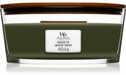 WoodWick Frasier Fir lumânare parfumată cu fitil din lemn (hearthwick) 453.6 g